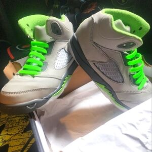 Jordan 5 "GREEN BEAN" 2Y